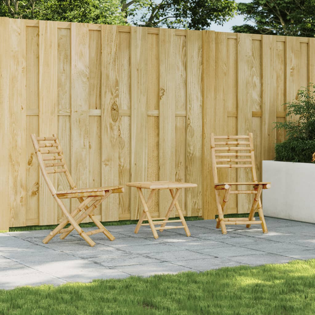 Folding Chairs 43x54x88 cm Bamboo 2