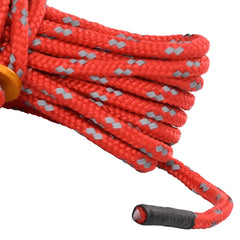 vidaXL Tent Guy Ropes with Spanners Reflective 8 pcs 4 m 4 mm 5