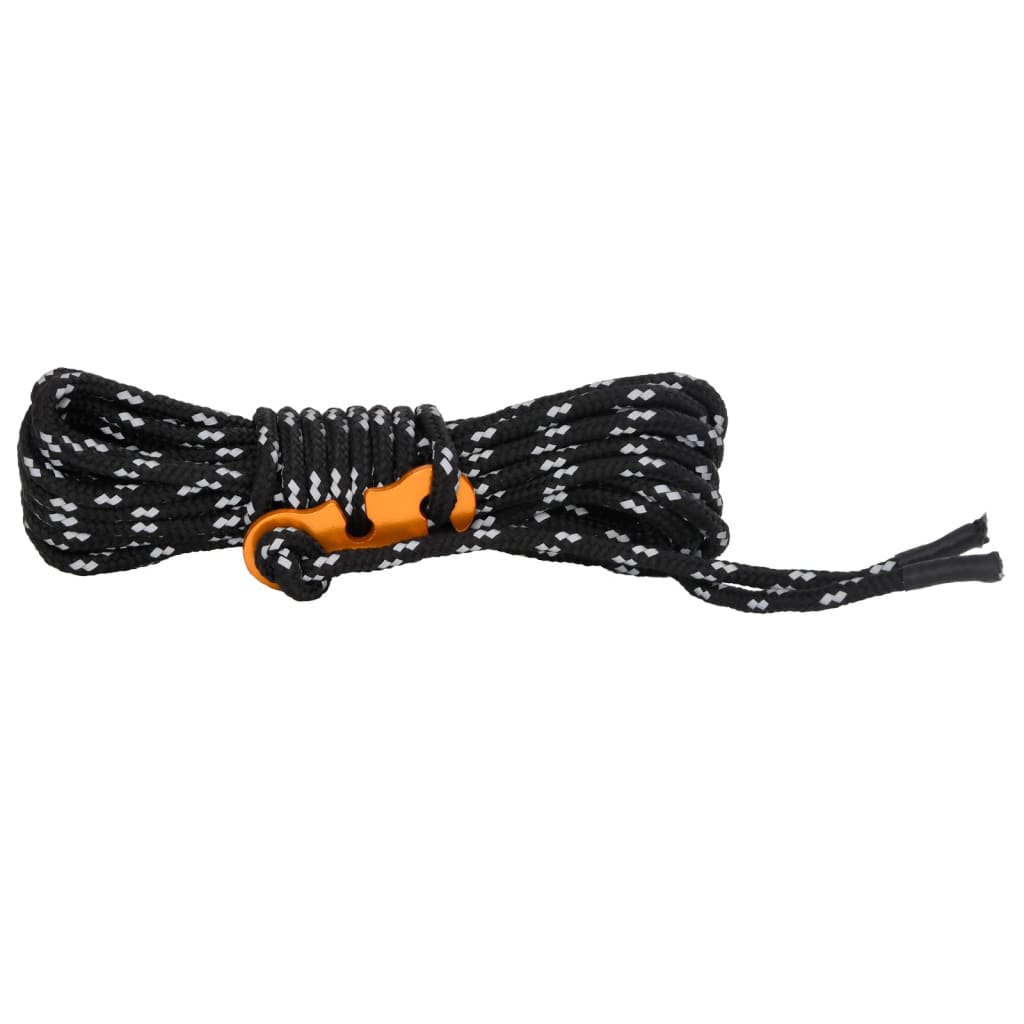 vidaXL Tent Guy Ropes with Spanners Reflective 8 pcs 4 m 4 mm 3