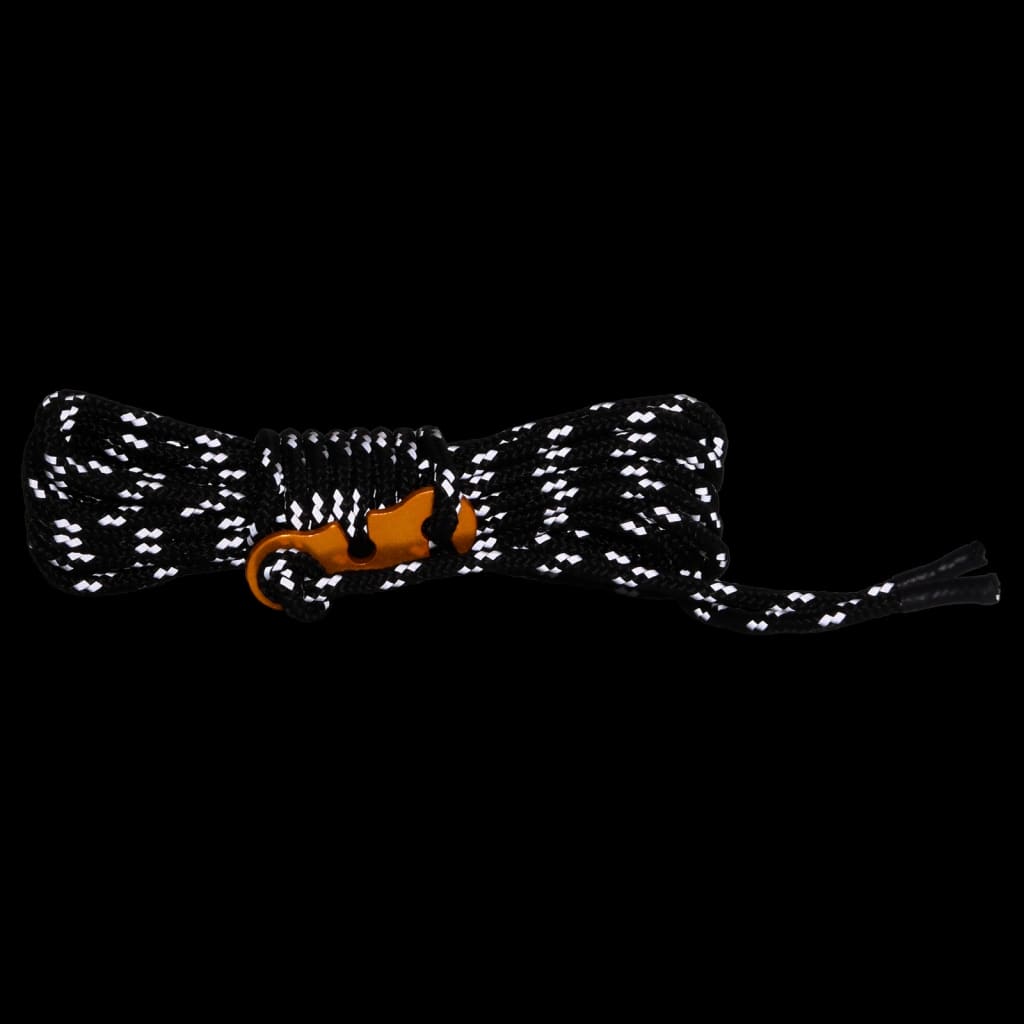 vidaXL Tent Guy Ropes with Spanners Reflective 8 pcs 4 m 4 mm 4