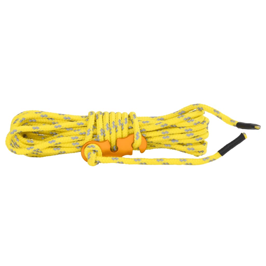 vidaXL Tent Guy Ropes with Spanners Reflective 8 pcs 4 m 4 mm 3