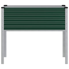 vidaXL Garden Planter Green 100x45x90 cm Steel 4