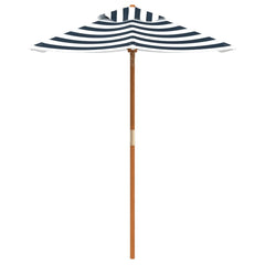 vidaXL Garden Umbrella for Kids with Wooden Pole Ø120x140 cm 3