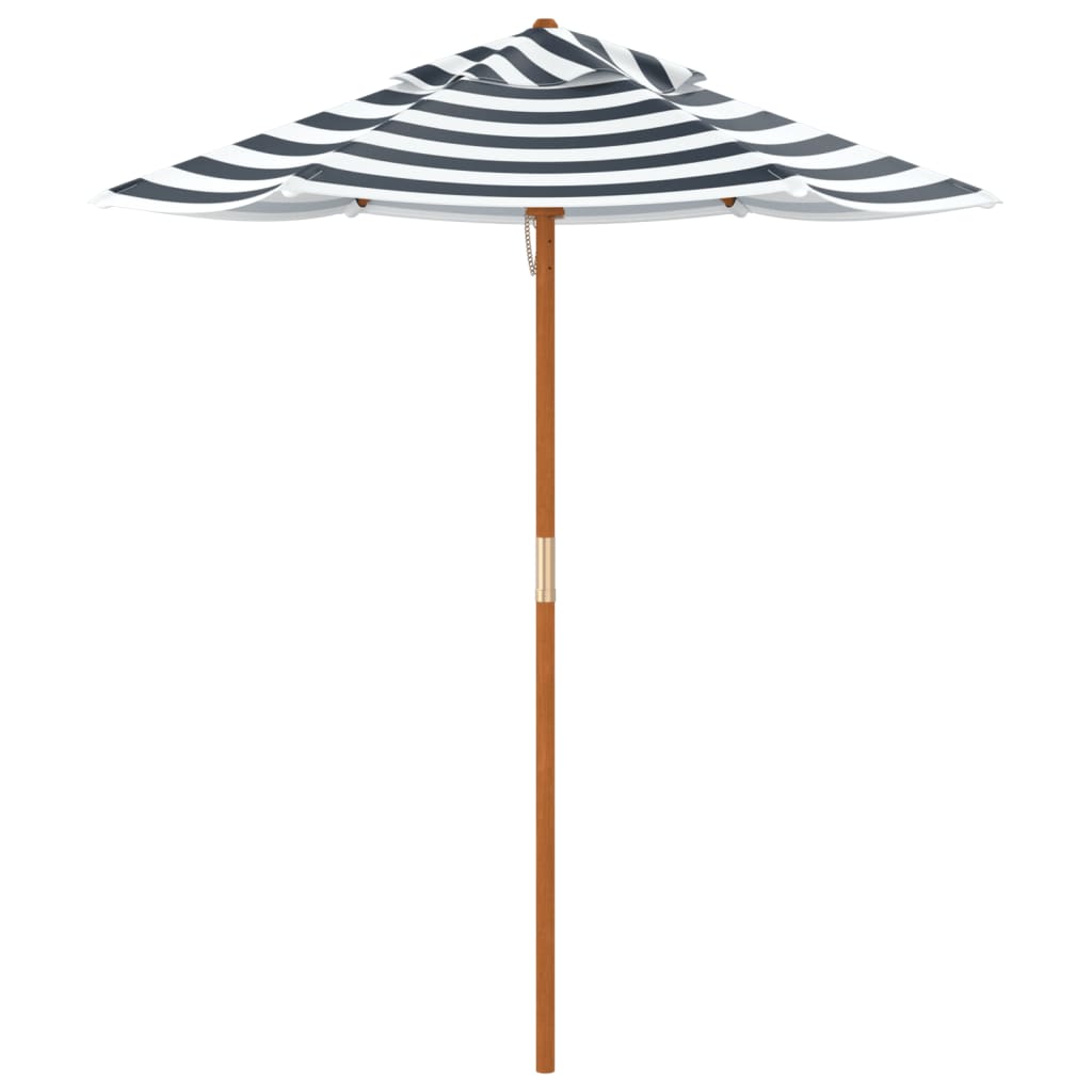 vidaXL Garden Umbrella for Kids with Wooden Pole Ø120x140 cm 5