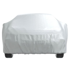 vidaXL Car Cover for Sedan with Buckle Straps Full Silver L 5