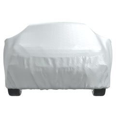 vidaXL Car Cover for Sedan with Buckle Straps Full Silver XXL 5