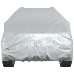 vidaXL Car Cover for SUV with Buckle Straps Full Silver M 5