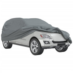 vidaXL Car Cover for SUV Full Grey XL Non-Woven Fabric 4