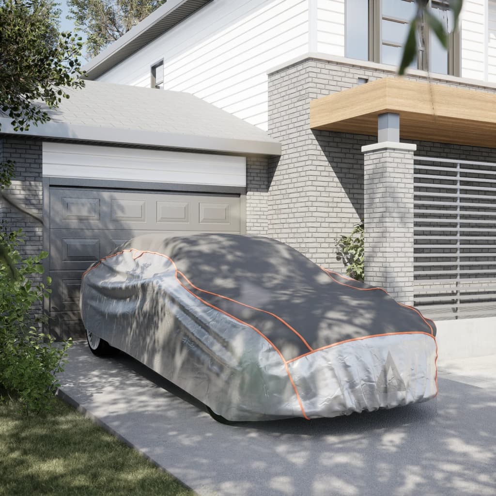 Car Cover for Hail Protection Full Grey and Silver Xxl Sedan