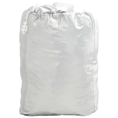 vidaXL Car Cover for Sedan with Buckle Straps Full Silver M PEVA 3