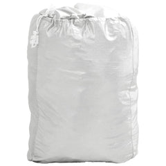 vidaXL Car Cover for Sedan with Buckle Straps Full Silver XXL PEVA 3