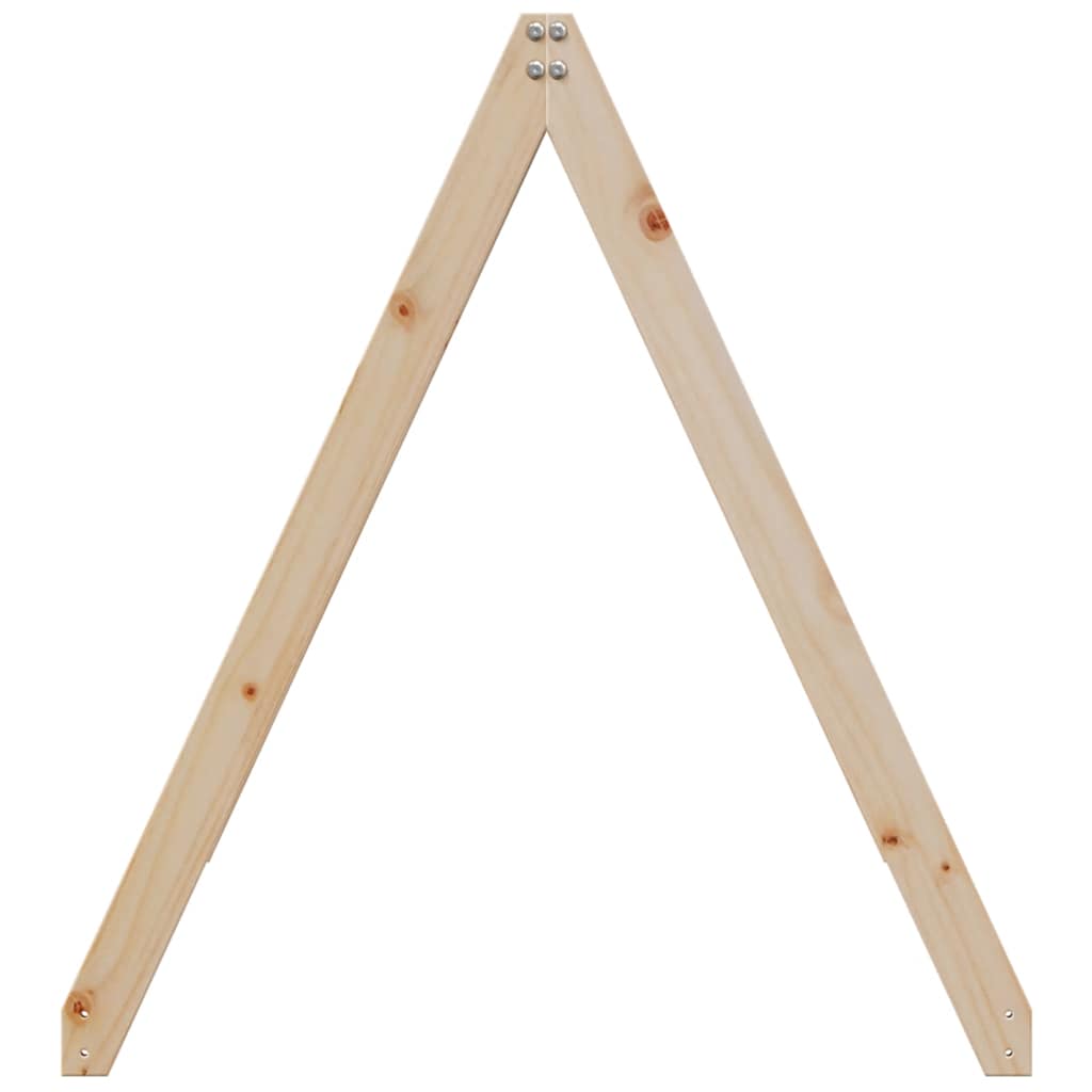vidaXL Kids' Bed Roof 209x85.5x88 cm Solid Wood Pine 5