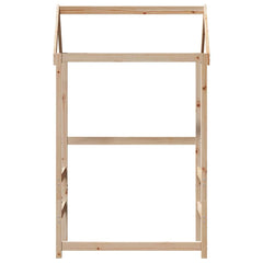 vidaXL Kids' Bed Roof 118x70x176.5 cm Solid Wood Pine 4