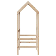 vidaXL Kids' Bed Roof 118x70x176.5 cm Solid Wood Pine 5