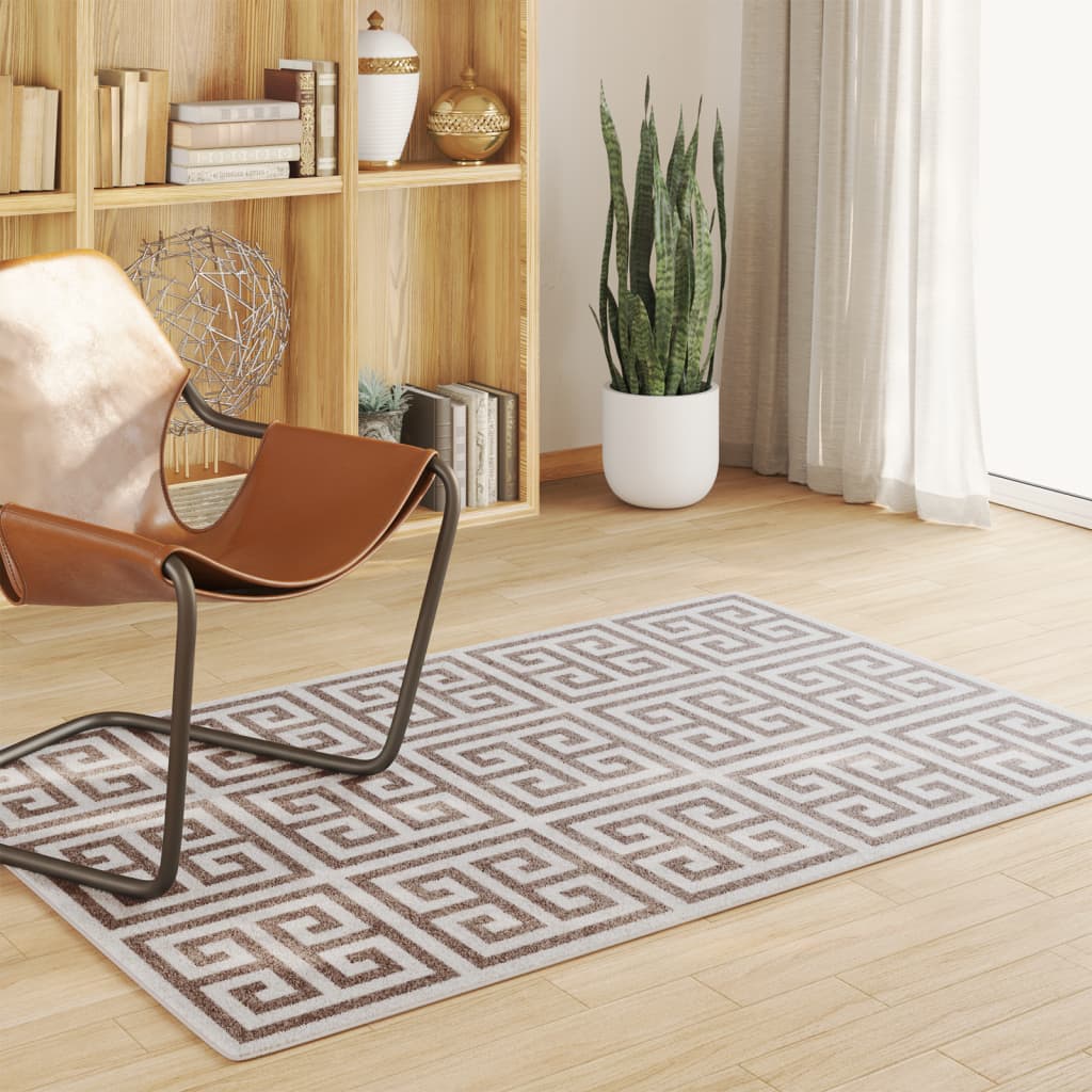 vidaXL Indoor & Outdoor Rug Short Pile Multicolour 120x180 cm 1