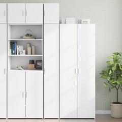 vidaXL Wall Cabinet White 30x42.5x40 cm Engineered Wood 3