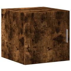 vidaXL Wall Cabinet Smoked Oak 40x42.5x40 cm Engineered Wood 2