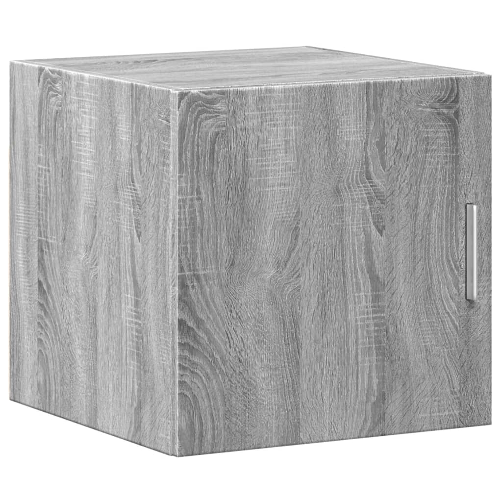 vidaXL Wall Cabinet Grey Sonoma 40x42.5x40 cm Engineered Wood 2