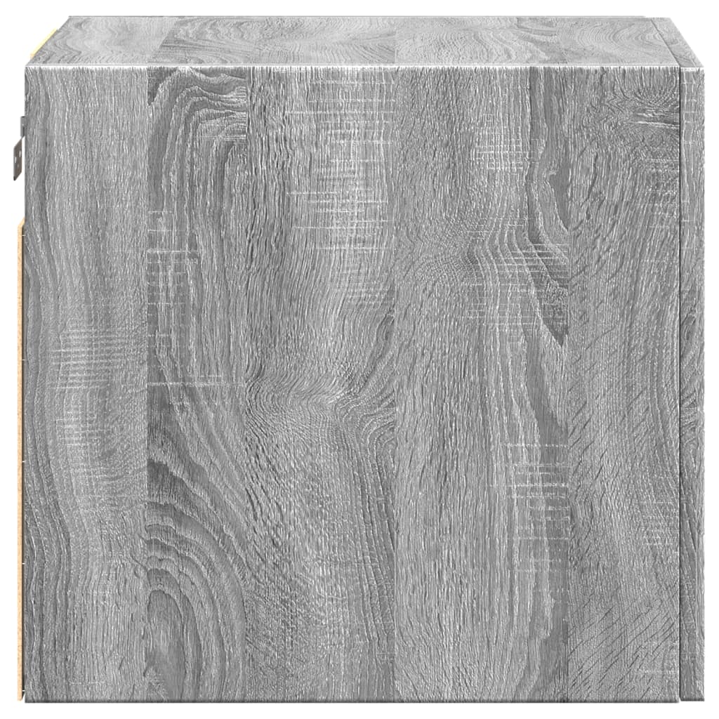 vidaXL Wall Cabinet Grey Sonoma 40x42.5x40 cm Engineered Wood 5