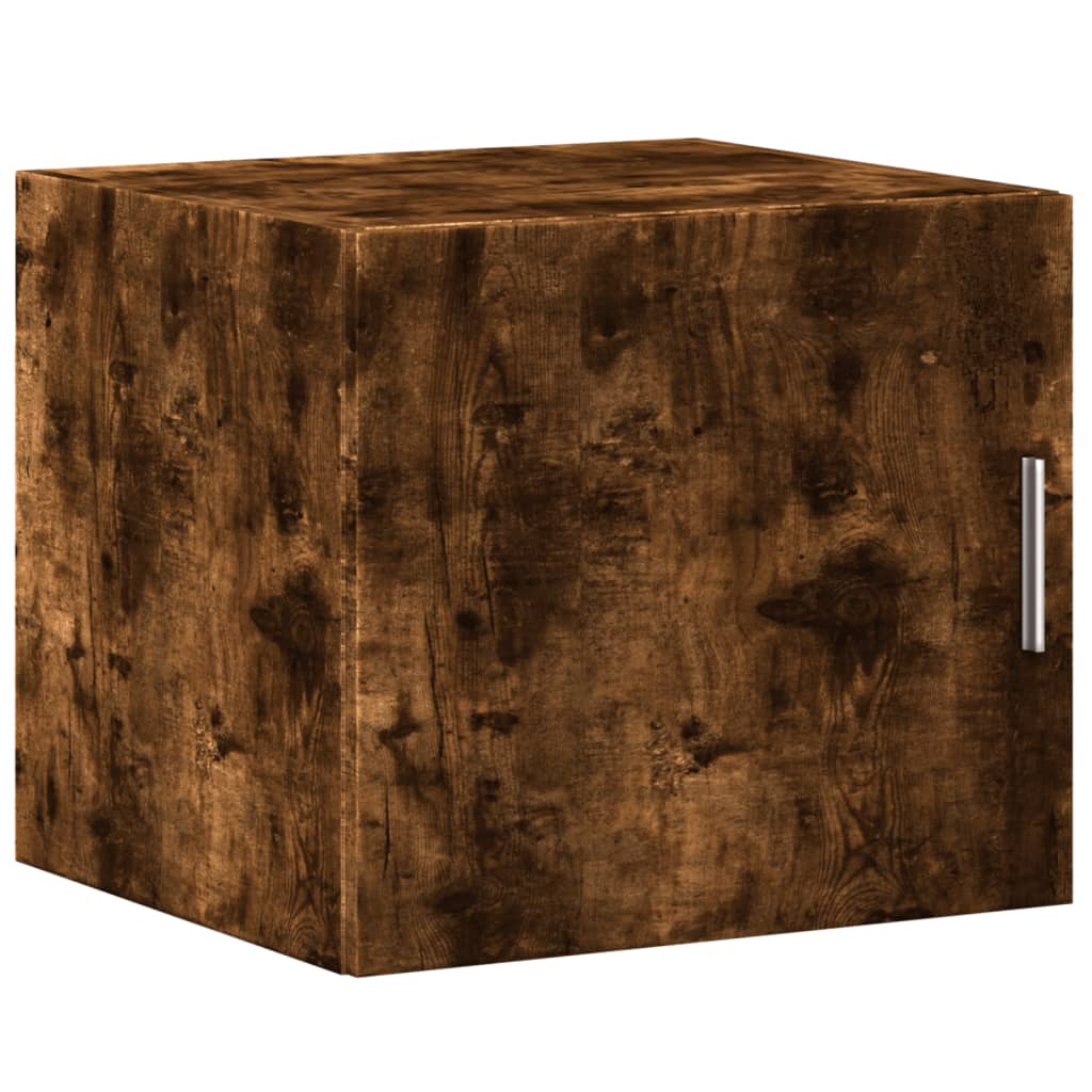 vidaXL Wall Cabinet Smoked Oak 45x42.5x40 cm Engineered Wood 2