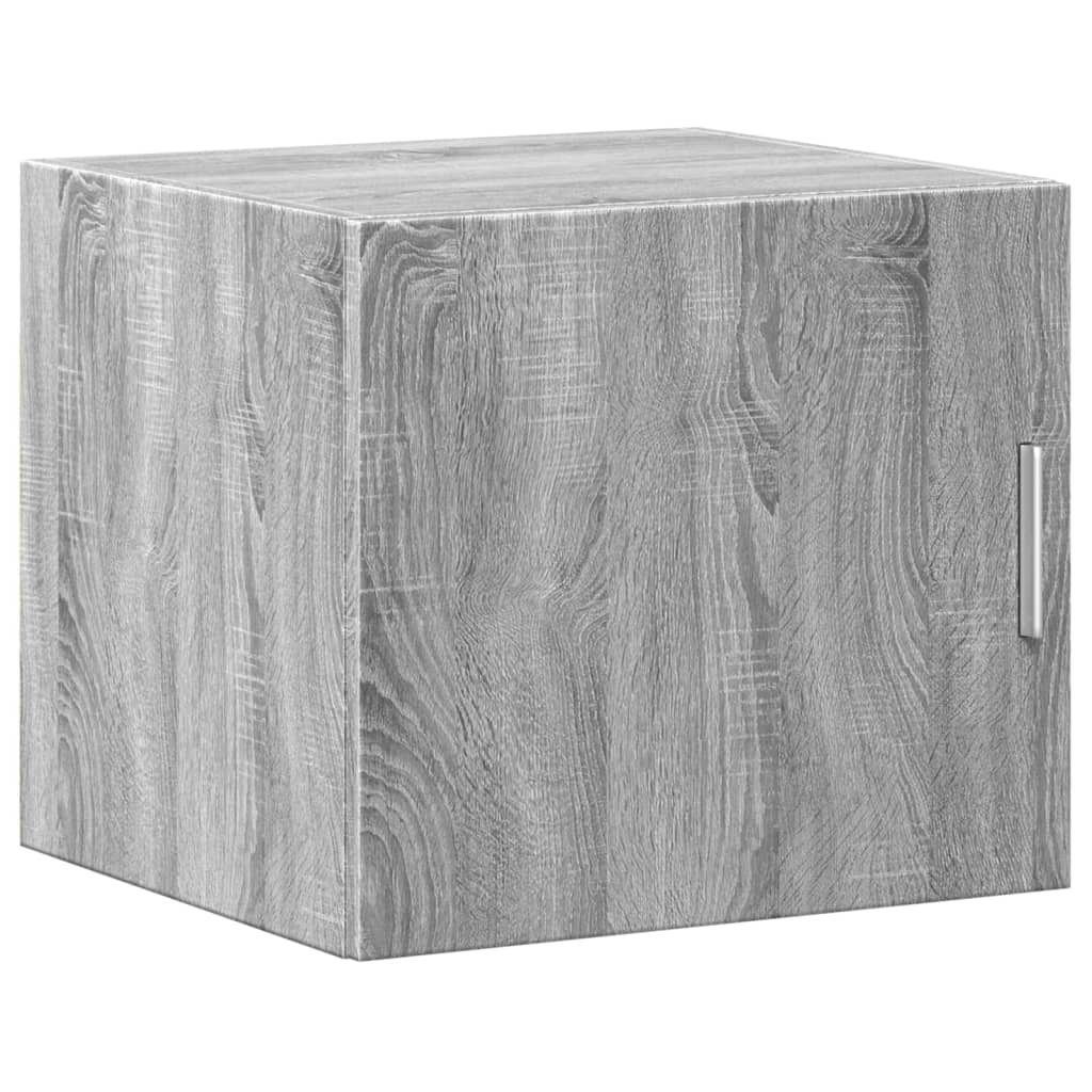 vidaXL Wall Cabinet Grey Sonoma 45x42.5x40 cm Engineered Wood 2