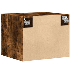 vidaXL Wall Cabinet Smoked Oak 50x42.5x40 cm Engineered Wood 6
