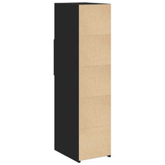 vidaXL Highboard | Black | Engineered wood | Tall | Highboard | Rectangular 6