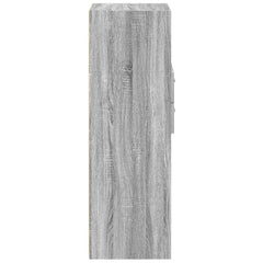 vidaXL Highboard Grey Sonoma 30x42.5x124 cm Engineered Wood 5
