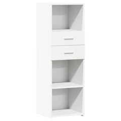 vidaXL Highboard White 40x42.5x124 cm Engineered Wood 2