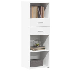 vidaXL Highboard White 40x42.5x124 cm Engineered Wood 3