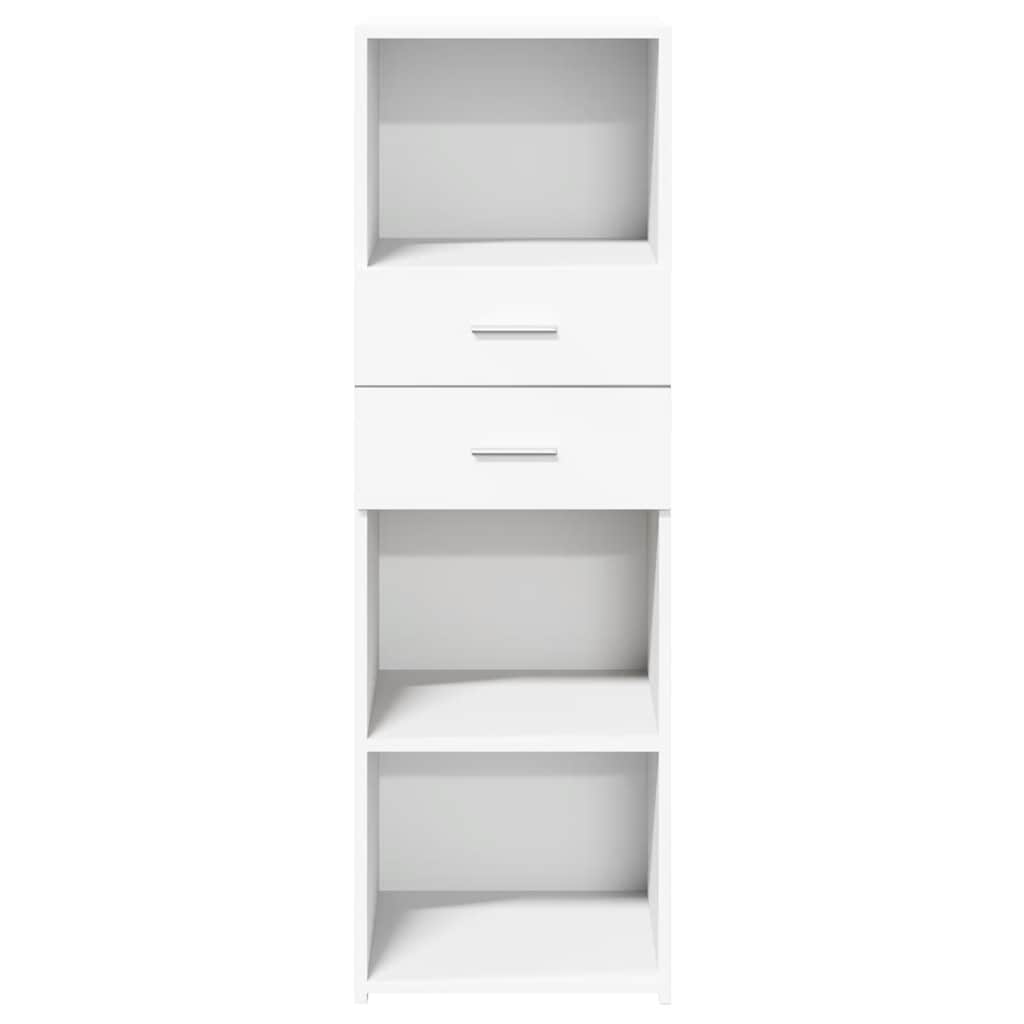 vidaXL Highboard White 40x42.5x124 cm Engineered Wood 4