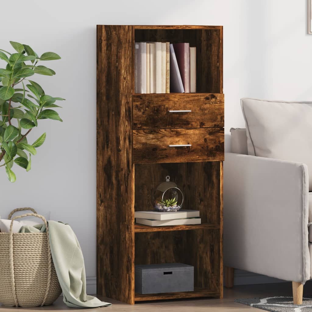 vidaXL Highboard 45x42.5x124 cm Engineered Wood