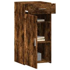 vidaXL Sideboard Smoked Oak 45x42.5x93 cm Engineered Wood 3
