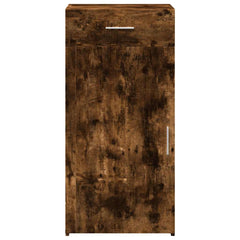 vidaXL Sideboard Smoked Oak 45x42.5x93 cm Engineered Wood 4