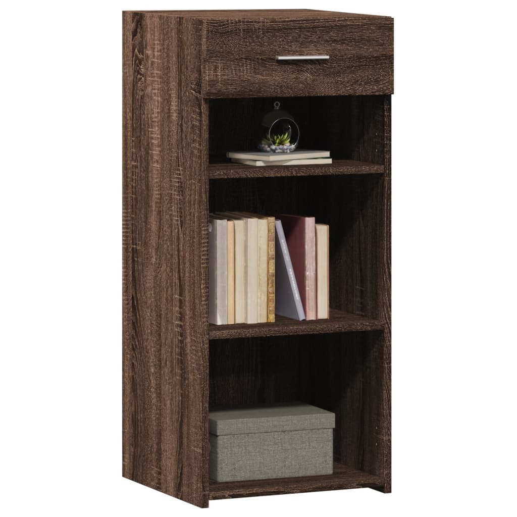 vidaXL Sideboard Brown Oak 40x42.5x93 cm Engineered Wood 3
