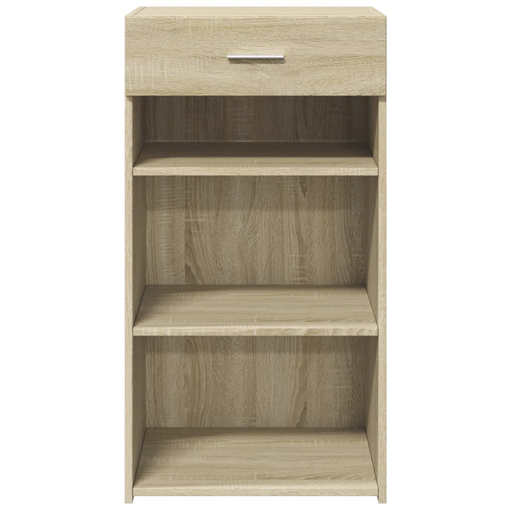 vidaXL Sideboard Sonoma Oak 50x42.5x93 cm Engineered Wood 4