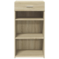 vidaXL Sideboard Sonoma Oak 50x42.5x93 cm Engineered Wood 4