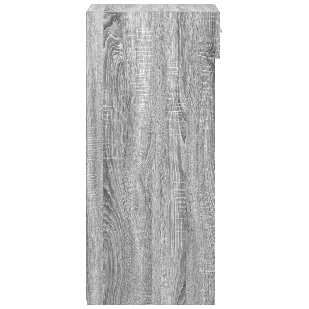 vidaXL Sideboard Grey Sonoma 50x42.5x93 cm Engineered Wood 5
