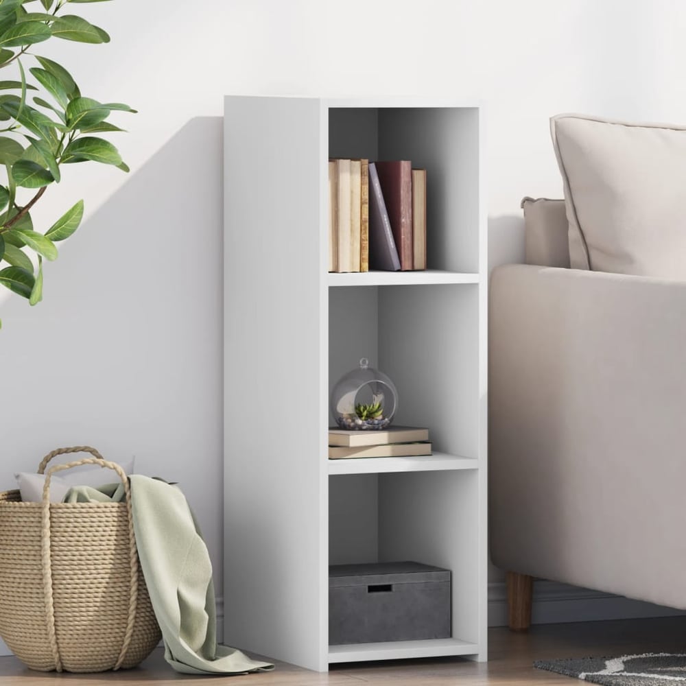 Sideboard 30x41x93 cm Engineered Wood White