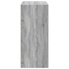 vidaXL Sideboard Grey Sonoma 70x41x93 cm Engineered Wood 5