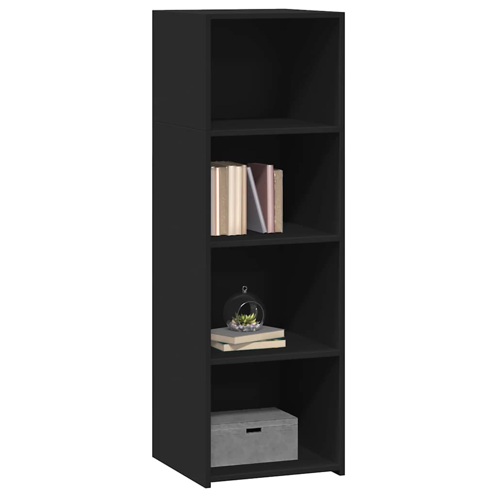 vidaXL Highboard Black 40x41x124 cm Engineered Wood 3