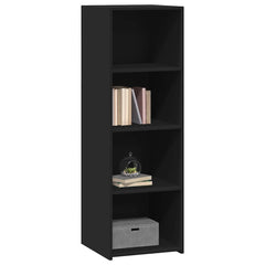 vidaXL Highboard Black 40x41x124 cm Engineered Wood 3