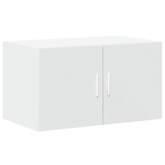 Storage Cabinet 70x42.5x225 cm Engineered Wood 4 Shelves White 70 cm