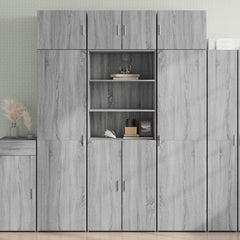 Highboard 70x42,5x185 cm Engineered Wood Grey sonoma 70 x 42.5 x 185 cm