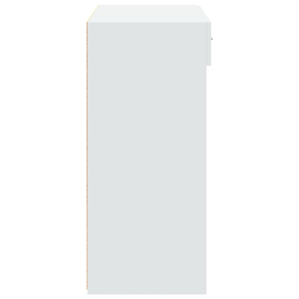 vidaXL Sideboard White 80x42.5x93 cm Engineered Wood 5