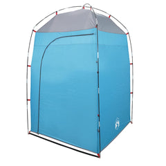 vidaXL Shower Tent Blue Waterproof 3
