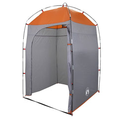 vidaXL Shower Tent Grey Waterproof 5