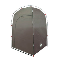 vidaXL Shower Tent Brown Waterproof 3