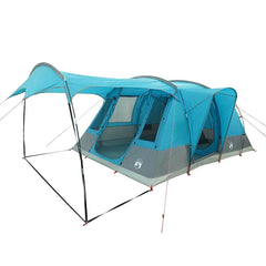 Camping Tent Tunnel 5-Person Waterproof Blue