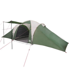 Family Tent Dome 6-Person Waterproof Green